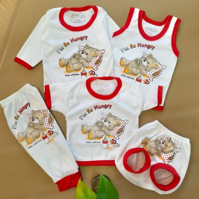 پنج تیکه خرس شکم گنده قرمز کد 1228